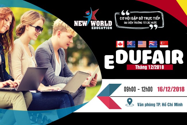 Triển Lãm Du Học Canada - Úc - Mỹ - Singapore - New Zealand