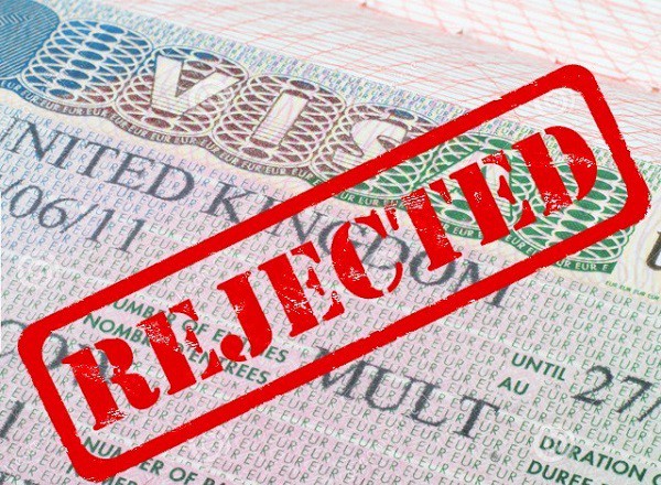 Lý do bị từ chối visa nhiều 